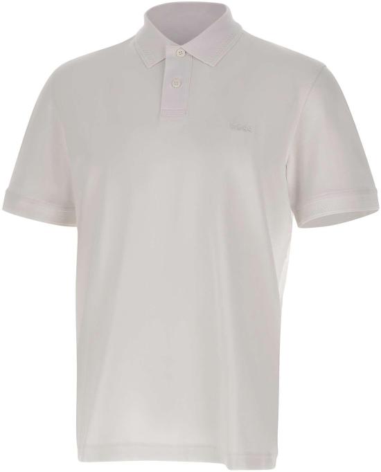 26SS 보스 폴로 티셔츠 50520109100 WHITE