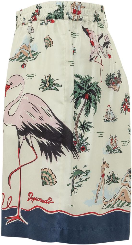 26SS 디스퀘어드2 숏팬츠 S71MU0888D35476001S WHITE - DSQUARED2