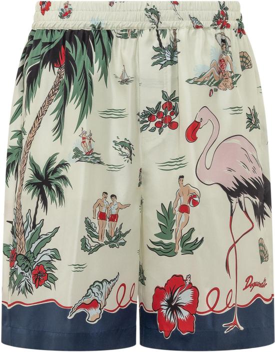 26SS 디스퀘어드2 숏팬츠 S71MU0888D35476001S WHITE