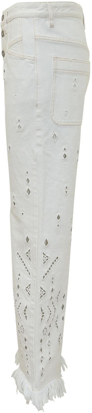 26SS 이자벨마랑 데님 팬츠 26EPA0698FAD2H01I20WH WHITE - ISABEL MARANT