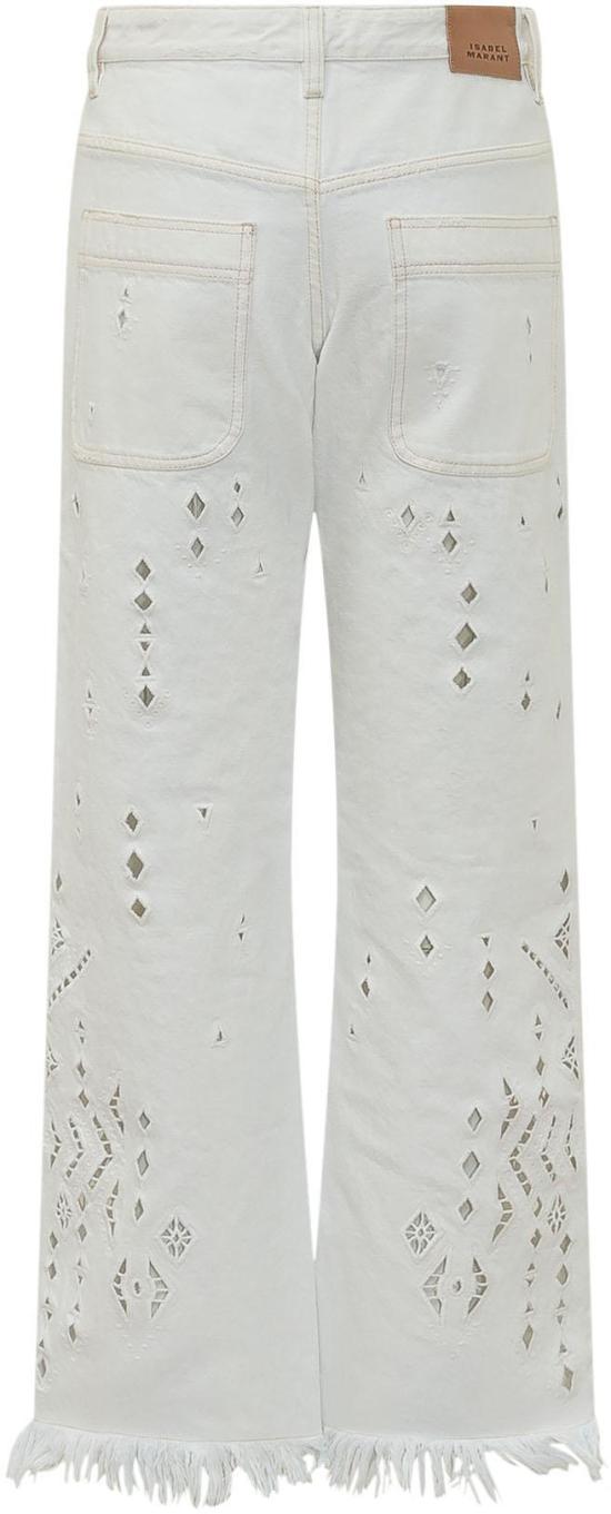 26SS 이자벨마랑 데님 팬츠 26EPA0698FAD2H01I20WH WHITE - ISABEL MARANT