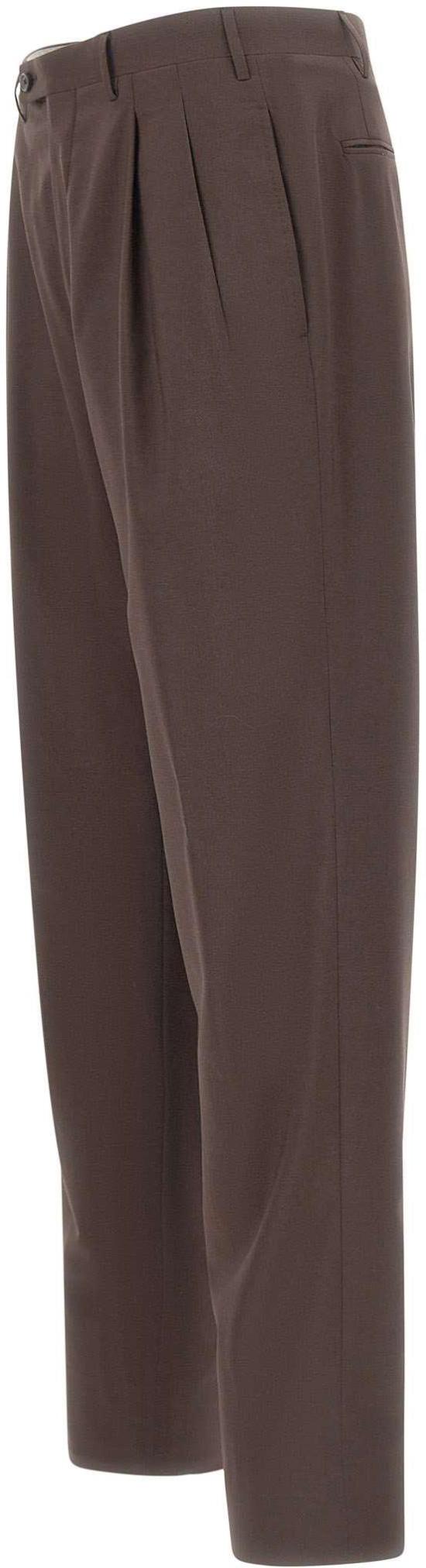 26SS 꼬르넬리아니 스트레이트 팬츠 27457527184870307R BROWN - CORNELIANI