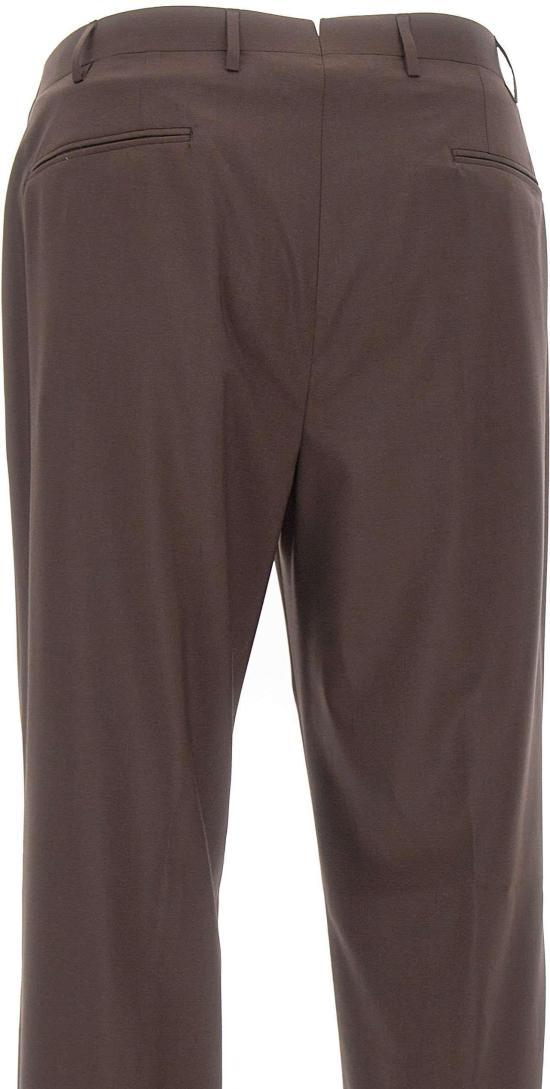 26SS 꼬르넬리아니 스트레이트 팬츠 27457527184870307R BROWN - CORNELIANI