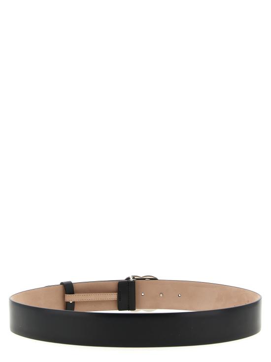 26SS 구찌 가죽 벨트 864233CVE0W1000 Black - GUCCI