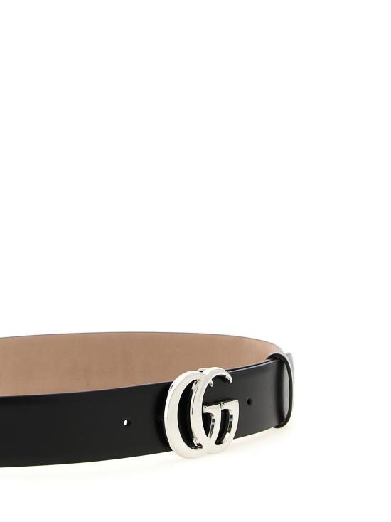 26SS 구찌 가죽 벨트 864233CVE0W1000 Black - GUCCI