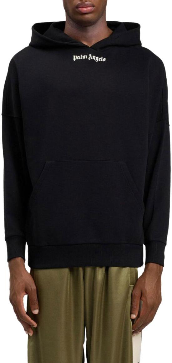 26SS 팜앤젤스 후드 티셔츠 PMBB036S26FLE0011003 BLACK - PALM ANGELS