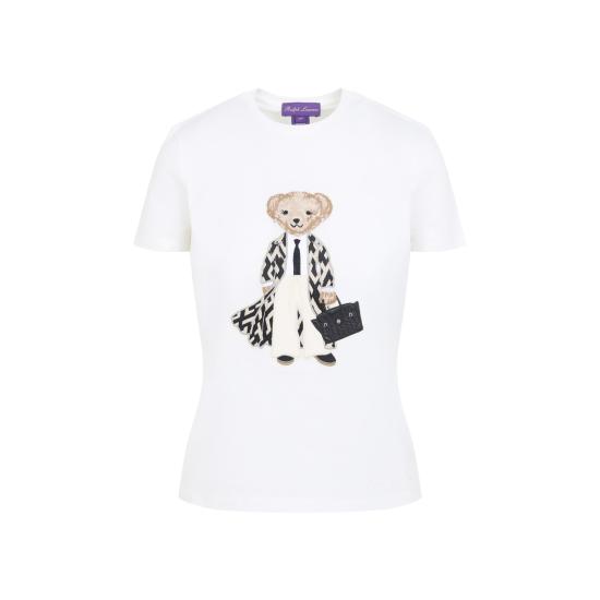 26SS 랄프 로렌 반팔 티셔츠 290P14924001 CREAM - RALPH LAUREN