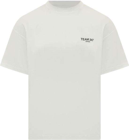 26SS 리프레젠트 반팔 티셔츠 247M10010872 WHITE