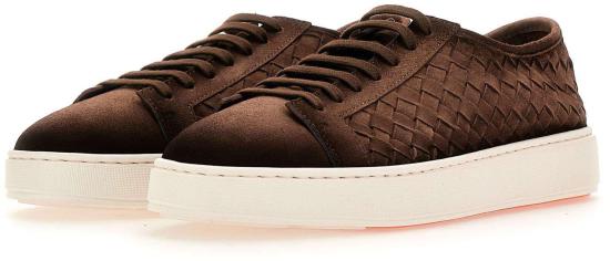 26SS 산토니 스니커즈 MBCD22171BARTISTM21 BROWN - SANTONI