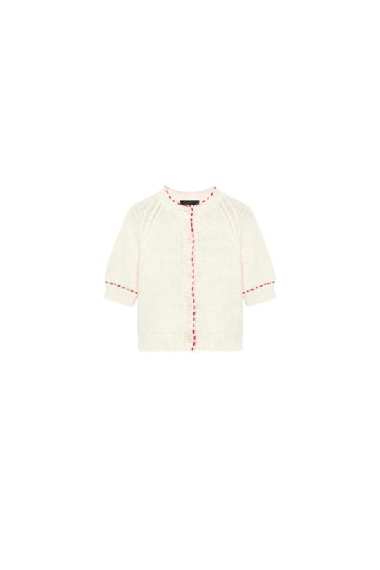  타라 자몬 베스트 에크루 코튼 소재의 Tara Jarmon 그레이시