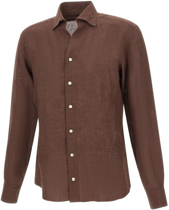 26SS 발바 긴팔 셔츠 NSFR2P0154115U0004 BROWN