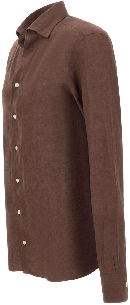 26SS 발바 긴팔 셔츠 NSFR2P0154115U0004 BROWN - BARBA
