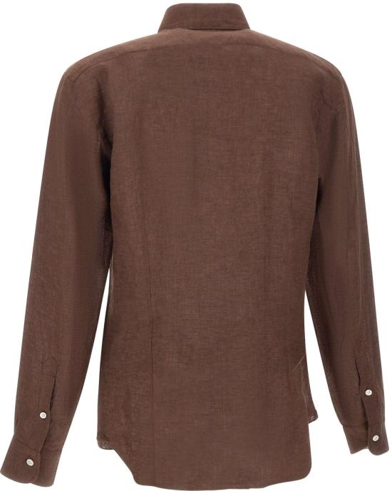 26SS 발바 긴팔 셔츠 NSFR2P0154115U0004 BROWN - BARBA