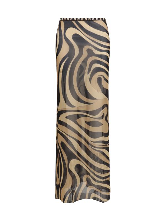 26SS 푸찌 롱 스커트 6HJW036H769 007 BEIGE