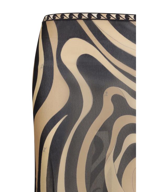 26SS 푸찌 롱 스커트 6HJW036H769 007 BEIGE - PUCCI