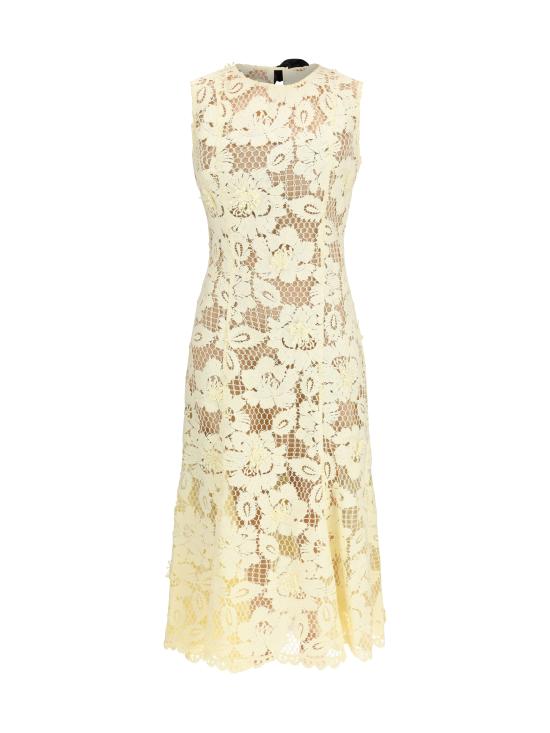 26SS 셀프 포트레이트 롱 원피스 SS26094MY YELLOW