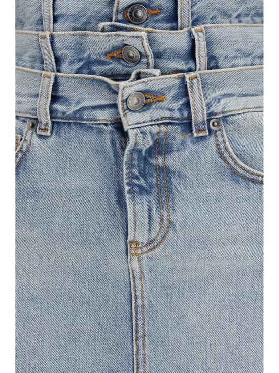 26SS 피오루찌 데님 스커트 W26SSDSK007DN01 DN01 LIGHT BLUE - FIORUCCI