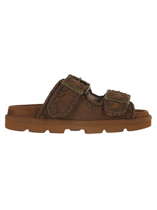26SS 모우 뮬/슬리퍼 MU SW631000A NUT BROWN