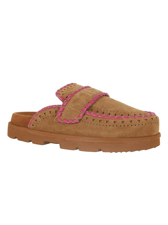 26SS 모우 뮬/슬리퍼 MU SW631007A COG COGNAC - MOU