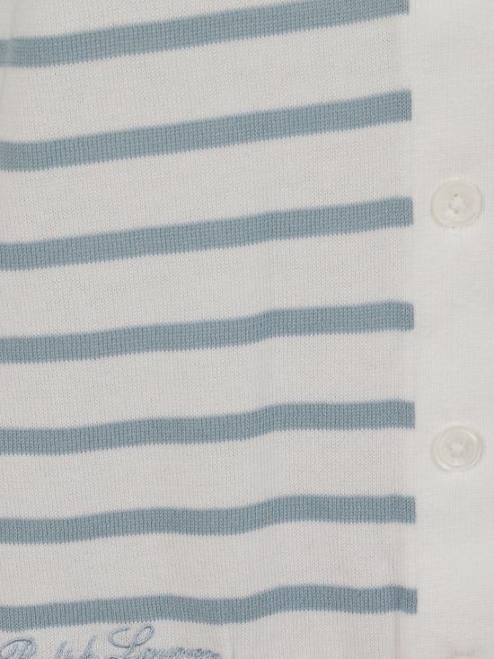 26SS 랄프 로렌 가디건 200P08810 002 WHITE BLUE NOTE - RALPH LAUREN