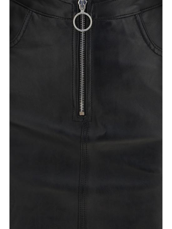 26SS 피오루찌 미디 스커트 W26SSLSK001LE02 BK01 BLACK - FIORUCCI