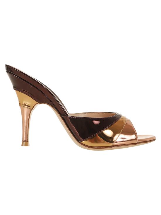 26SS 지안비토로시 뮬/슬리퍼 G10127 95RIC RGBC ROSE GOLD BRONZE CABERNET