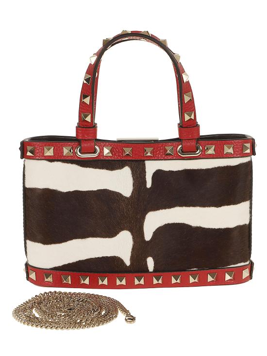 26SS 발렌티노 가라바니 토트백 WP0AT0 AWT AQY BIANCO TESTA DI MORO ROSSO V - VALENTINO GARAVANI