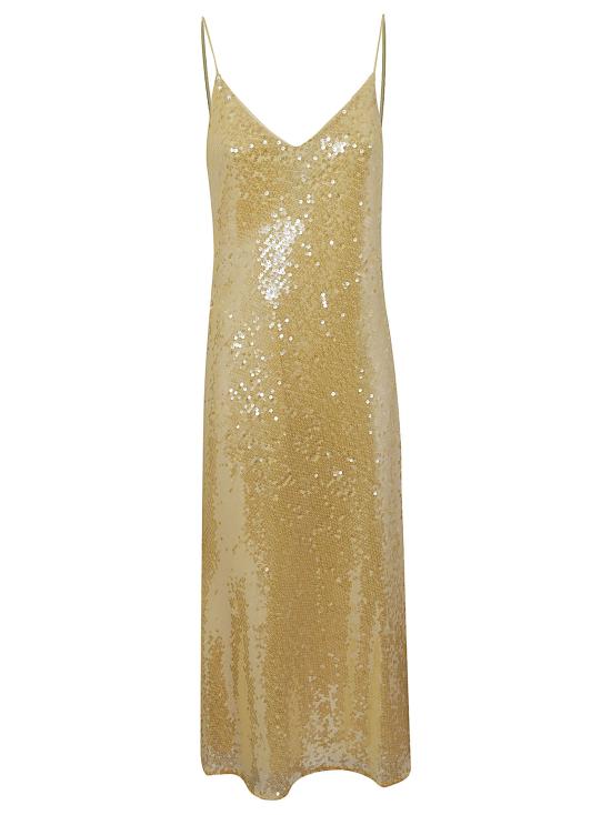 26SS 랄프 로렌 롱 원피스 253P08931 001 LEMON SORBET