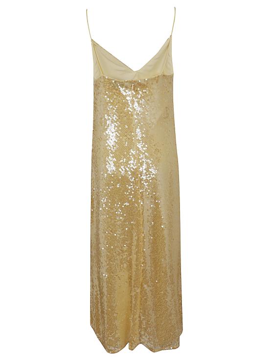 26SS 랄프 로렌 롱 원피스 253P08931 001 LEMON SORBET - RALPH LAUREN