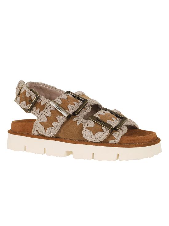 26SS 모우 샌들 MU SW461003A COG COGNAC - MOU