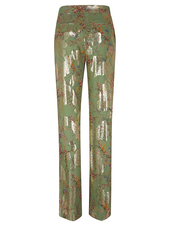 26SS 발렌티노 가라바니 스트레이트 팬츠 BRB715 A72 4JS GREEN BAY GOLD MULTICOLOR - VALENTINO GARAVANI