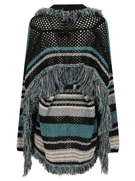 26SS 알라누이 가디건 LWHB064R26KN I012 1084 BLACK MULTICOLOR - ALANUI