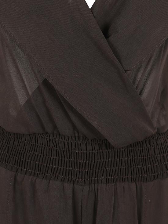 26SS 핑코 롱 원피스 106841 A3B2 M04 MARRONE OLTRE BUIO - PINKO