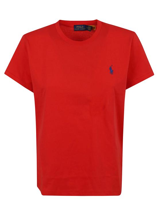 26SS 폴로 랄프로렌 반팔 티셔츠 211B14605 021 BRIGHT HIBISCUS