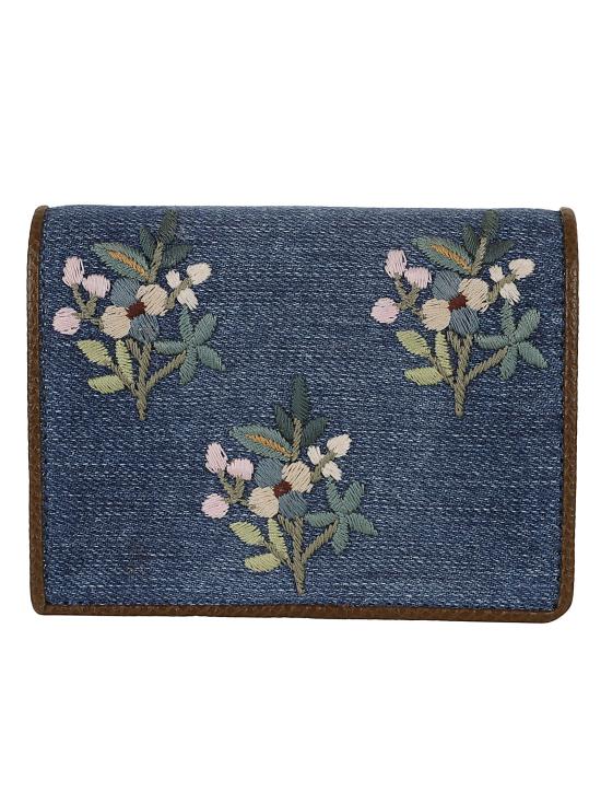 26SS 발렌티노 가라바니 지갑 WP0AJ3 MDU AXM DENIM MULTICOLOR TABAC BROWN - VALENTINO GARAVANI