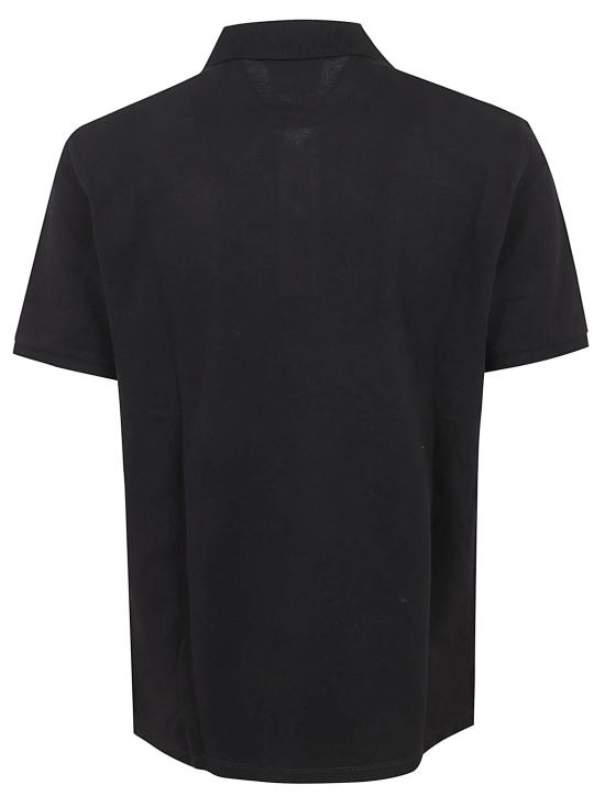 26SS 씨피 컴퍼니 스트레치 피케 숏슬리브 RCCMPL721A 005263W 888 TOTAL ECLIPSE - C.P. COMPANY