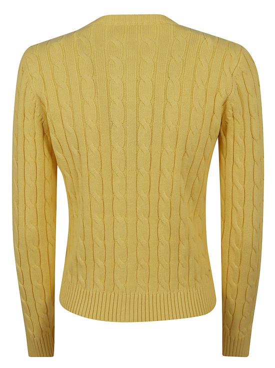 26SS 랄프 로렌 가디건 200932225 016 LEMON SORBET - RALPH LAUREN