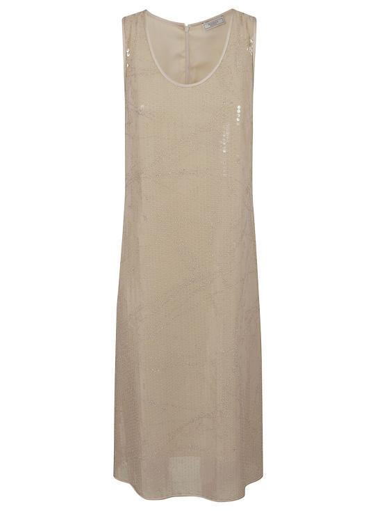 26SS 페세리코 롱 원피스 A02003 03702 944 BEIGE