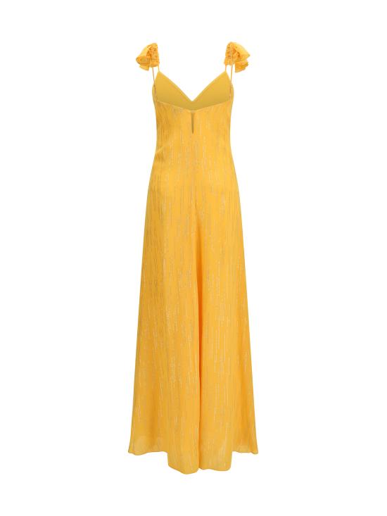 26SS 포르테포르테 롱 원피스 14892MYDRESS F49M1505 ORANGE - FORTE FORTE