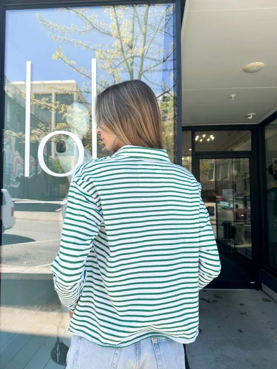  프랭크 앤 에일린 긴팔 티셔츠 프랭크 & 일린 패트릭 포포버 헨리 - FRANK & EILEEN