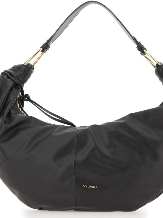 26SS 코치넬리 숄더백 U1A130101001 BLACK - COCCINELLE