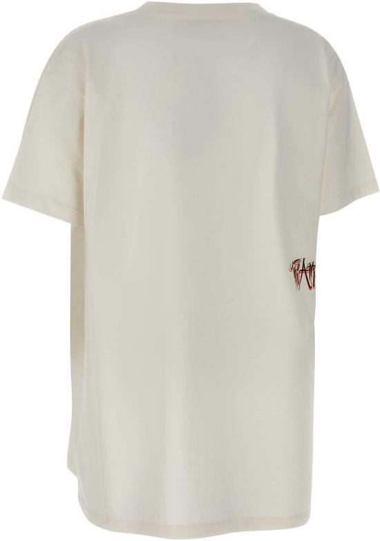 26SS 디 아티코 반팔 티셔츠 260WCT00353JJJ025GR445 WHITE - THE ATTICO
