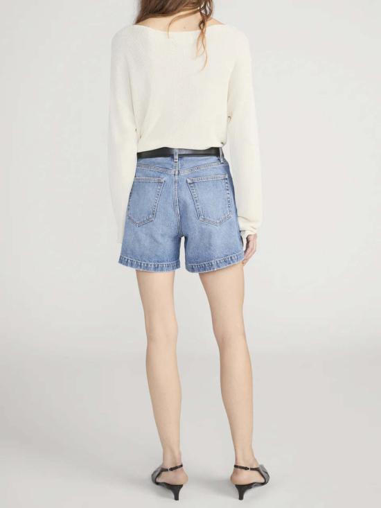 프레임 데님 숏팬츠 일상을 짧게 풀어보세요 - FRAME