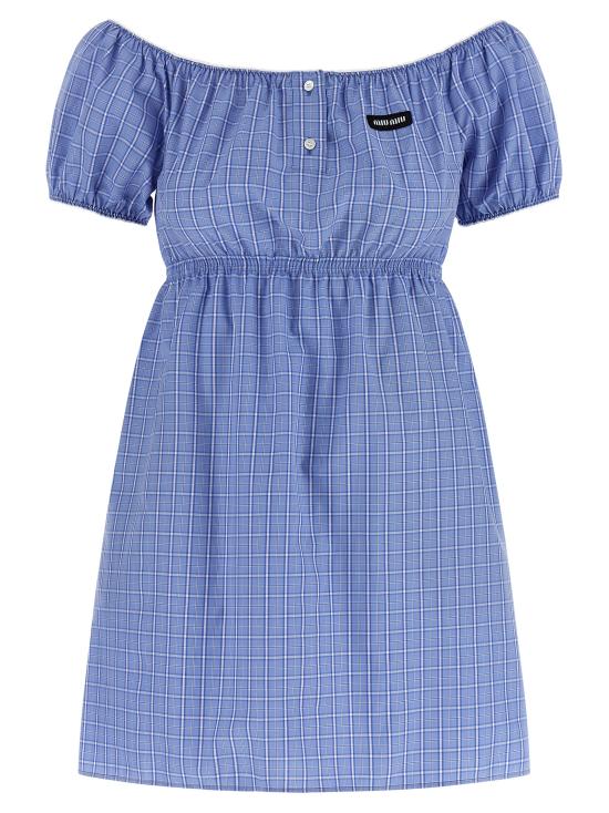 26SS 미우미우 숏 원피스 MF6225SOOO183AF0076 Light Blue