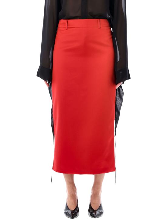 26SS 더프랭키샵 롱 스커트 SKFS21493700 RED Rosso