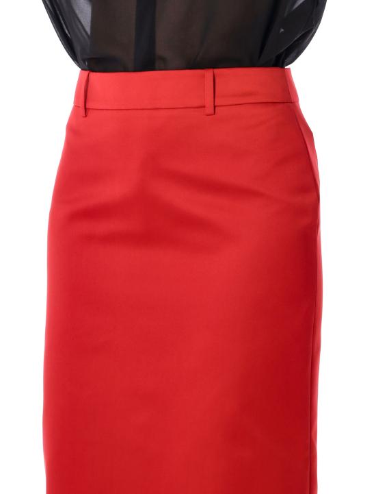 26SS 더프랭키샵 롱 스커트 SKFS21493700 RED Rosso - THE FRANKIE SHOP