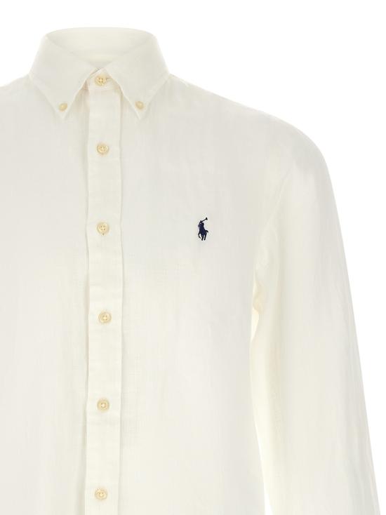 26SS 폴로 랄프로렌 긴팔 셔츠 710966294003 White - POLO RALPH LAUREN