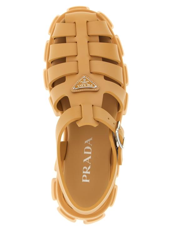 26SS 프라다 러버 샌들 1X853MFDD553LKKF0346 Beige - PRADA