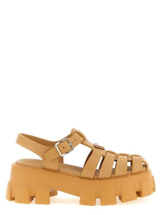 26SS 프라다 러버 샌들 1X853MFDD553LKKF0346 Beige