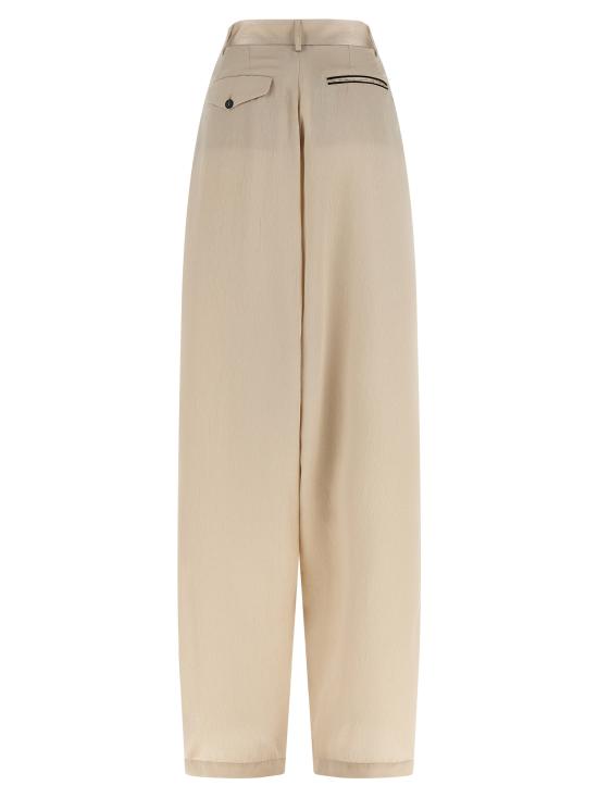 26SS 제지아 스트레이트 팬츠 MJD26611116MOUSSECRINKLE Beige - JEJIA